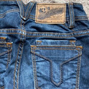 Vigoss studio jeans with slight bootcut leg